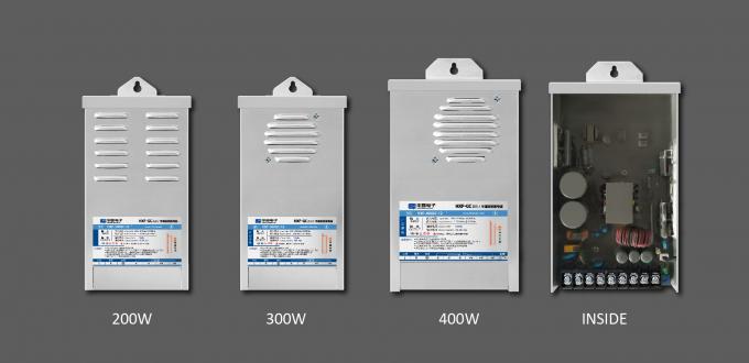 Παροχή ηλεκτρικού ρεύματος των εσωτερικών αδιάβροχων οδηγήσεων 400W υπαίθριος μετασχηματιστής 180-264VAC 24 βολτ 3